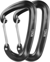 Karabiner D-Form Aluminium 1200Kg Belastbarkeit Set FüR HäNgematten Camping
