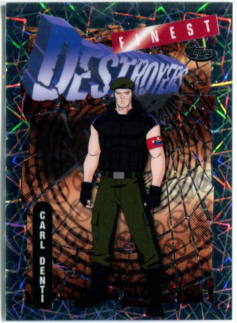 CARL DENTI 2025 Topps Finest Marvel X-Men '97 LASER REFRACTOR #44 /199