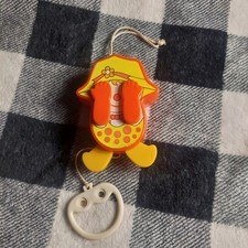 VINTAGE Singing Pull Down Crib Toy RARE Children s Toy U.K.REG.DES.NO.1005481
