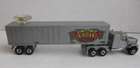 Vintage Hot Wheels Steering Rigs GMC Van Eagle Trucking Trailer Gray