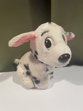 Disney Store Canasa Trading Plush 101 Dalmatians Puppy Dog 6" cute sad face