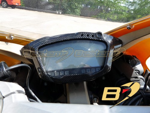 2007-2013 Ducati 1098 848 1198 100% Carbon Fiber Clock Surround Gauge Cover