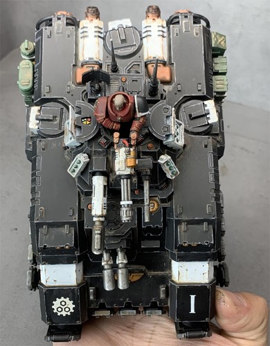 Primaris Repulsor Space Marines Warhammer dipinto 40K pronto da tavolo alto dettaglio - Foto 2 di 10