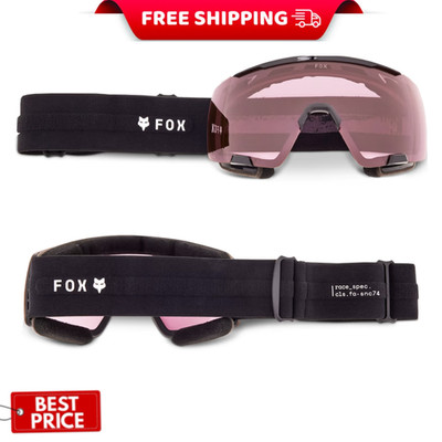 Fox Racing Purevue MTB MX Goggles Off Road Dirt Bike Black Trail-Specific Lens