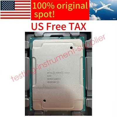 Intel Xeon Gold 6132 SR3J3 2.6-3.7GHz 14Core 19.25MB 140W LGA-3647 CPU Processor
