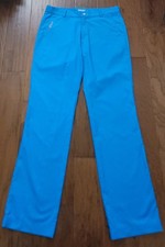 Nike Golf Men's Chino Tour Performance Blue Lightweight Dri-Fit Pants Sz 34x34