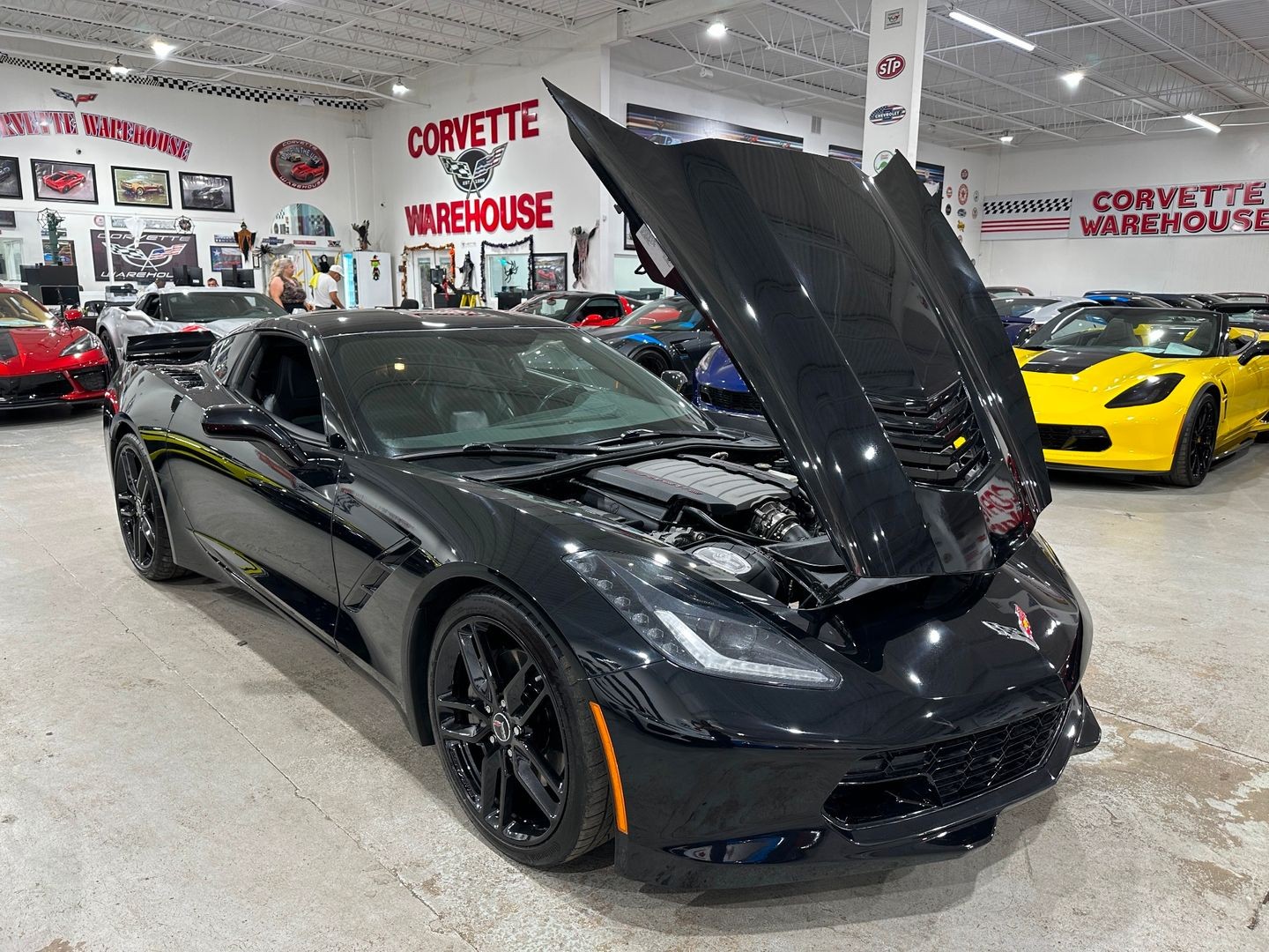 2019 [GBA] Black Chevrolet Corvette   | C7 Corvette Photo 5