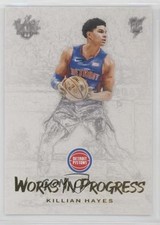 2020-21 Panini Court Kings Works in Progress Killian Hayes #4 g2e