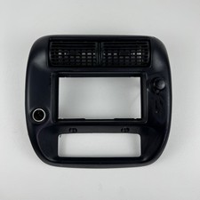1995-2004 Ford Ranger Radio Trim Bezel Dash Center Explorer 2wd Black Oem