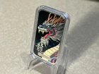 🔥 Scottsdale Mint “Lucky Dragon” 1 oz .999 Silver Colorized Art Bar #1191 🔥