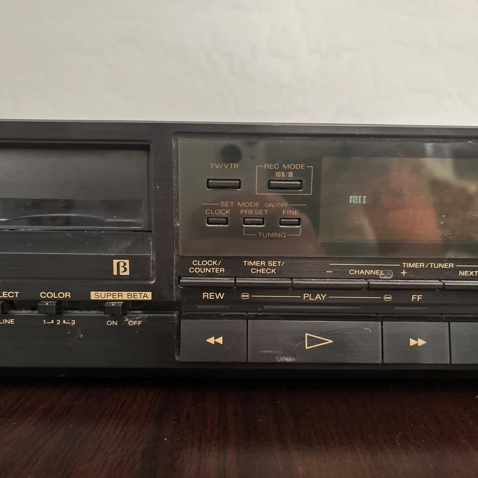 🤩 Sony SL-HF360 Super Beta HiFi Betamax II/III Reproductor Video Cassette Grabadora Foto 4 de 4
