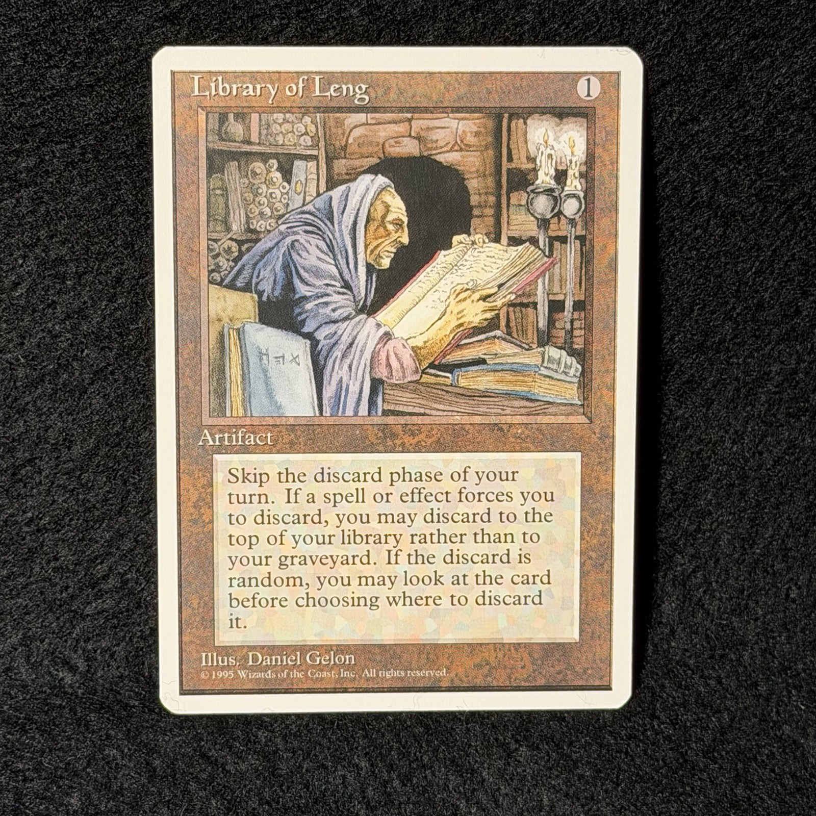 Library of Leng - Fourth Edition (4ED) MTG NM NP MAGIC