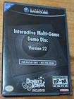 Nintendo Gamecube Interactive Multi-Game Demo Disc Version 22 RARE KIOSK NFR