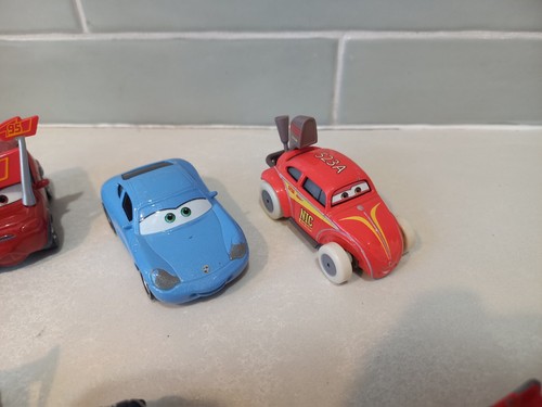 Disney CARS Mini Racers Bundle Bulk Lot X 12 + 4 Large Cars. Lightning Mcqueen - Picture 7 of 11