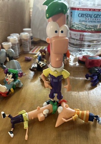 3 Phineas And Ferb Figures - Imagen 2 de 6