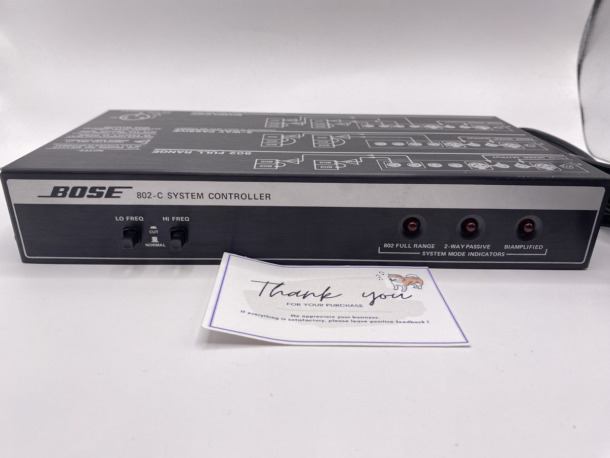 Bose 802-C System Controller for Professional Speakers 1day