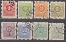 Montenegro Taux Yvert 1/8 Utilisé