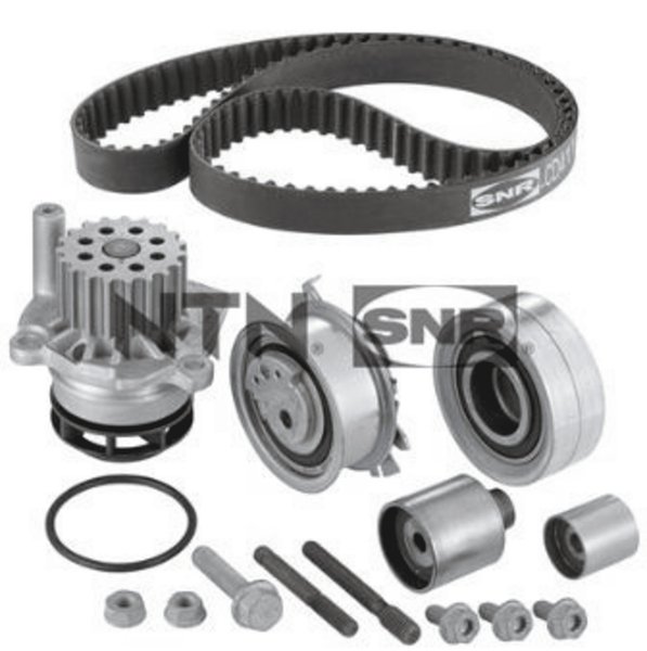 Wasserpumpe + Zahnriemensatz FüR Audi Skoda VW A1 Sportback A3 Cabriolet Q5 Van-image