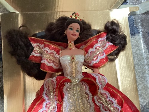 Happy Holidays Barbie Fashion Doll Special Edition 17832 Brunette Vintage 1997 - Bild 2 von 15