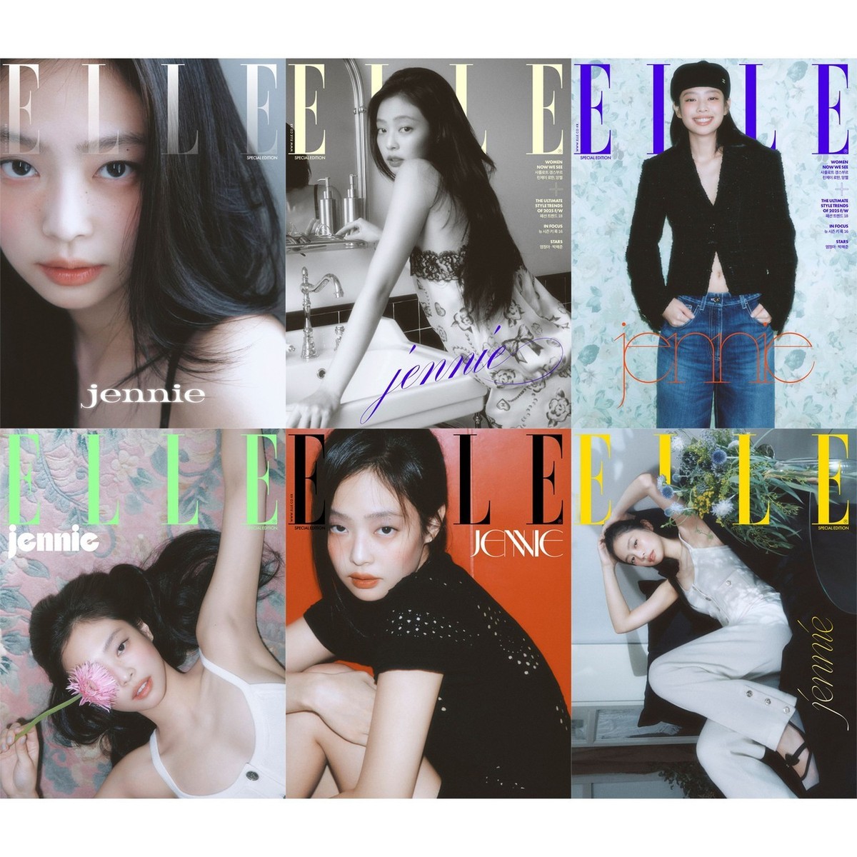 Elle Korea Special Edition Aug. 2025 [Cover: BLACKPINK Jennie