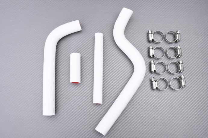 Évitez la surchauffe avec le kit durite radiateur blanc Yamaha YZ 125 1996-2001