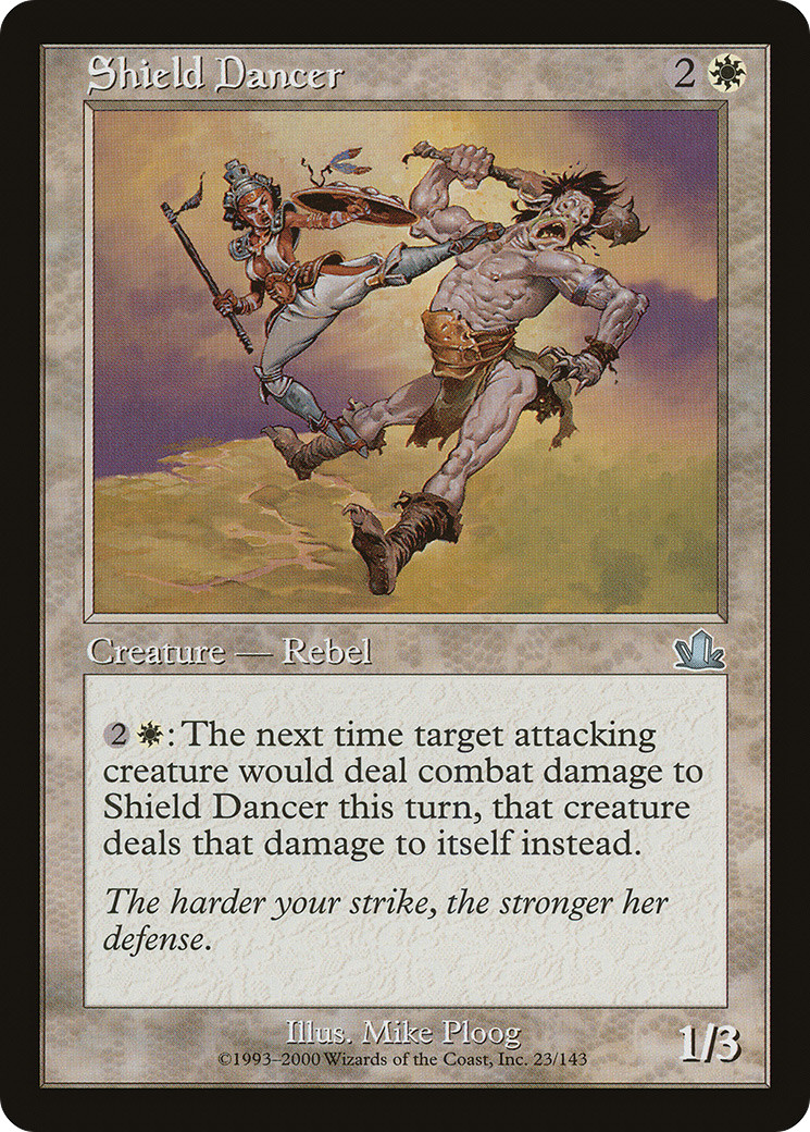 Shield Dancer #23 (HP) Prophecy PCY Magic MTG