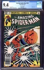 AMAZING SPIDER-MAN #244 CGC 9.4 OW/WH PAGES // MARK JEWELERS MARVEL 1983