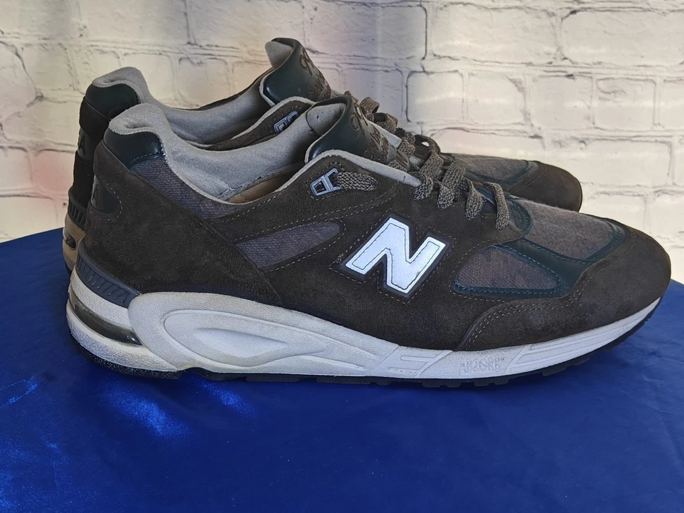 New Balance 990v2 MiUS 'Age Of Exploration Green' (M990DSU2) - Size 13 Mens - Image 2 of 4