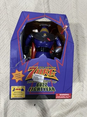 Disney Evil Emperor Zurg Buzz Lightyear Toy Lights & Sound Action Figure  NIB