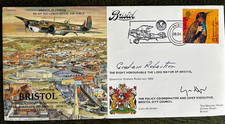 RAF Cover Ltd Edit of 200 - BRISTOL Blenheim - Signed Lord Mayor & Chief Exec