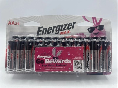 ENERGIZER MAX AA BATTERIES 24 Count (Exp 12/2038) - Brand New