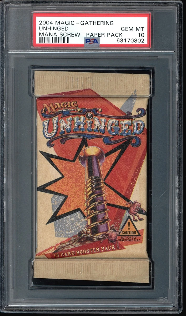 Magic: The Gathering Unhinged Sealed Collectible Card Game Packs