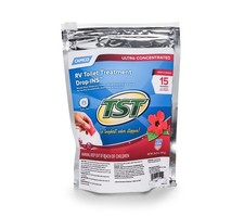 Camco TST Max Drop-Ins RV/Marine Toilet Treatment Hibiscus 15/bag 41600