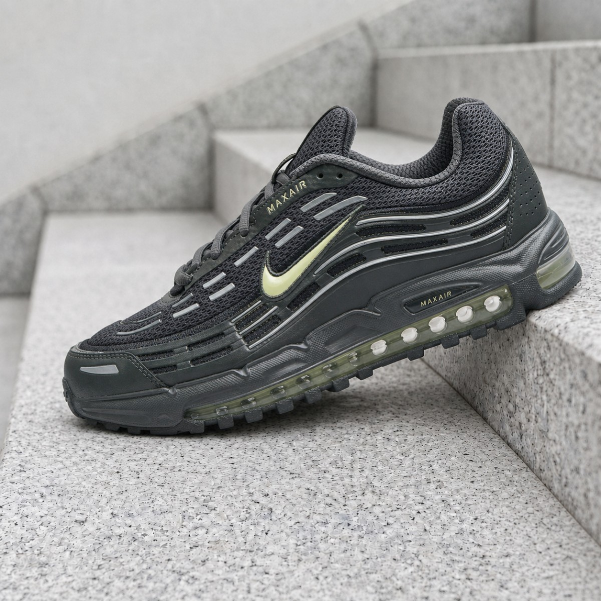 Nike Air Max TL 2.5 Iron Grey Liquid Lime FZ4110-013 Men New | eBay