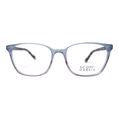 AUTHENTIC & NEW - SCOTT HARRIS - SH812 C3 54/17/137 - SKY LAVENDER EYEGLASSES