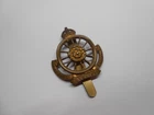 Hampshire Cyclist Battalion genuine real service issue ww1   Cap Badge