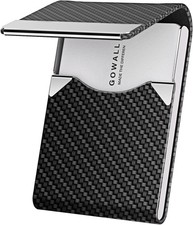 3.7 x 2.3 inches RFID Blocking Credit Cards Holder for Pocket or Bag Storage,