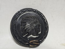 1970 1981 Jeep Cherokee Indian Chief Head S Fender Body Emblem Badge Amc
