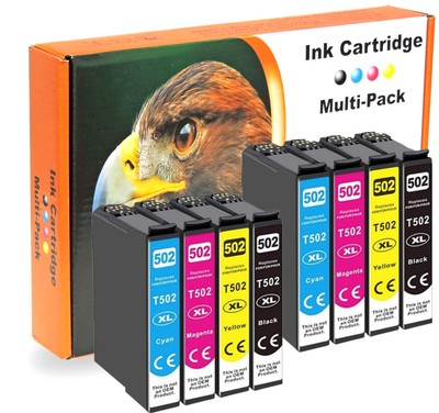 8x Patronen für Epson Expression Home XP-5100 XP-5105 XP-5115 XP-5150 XP-5155