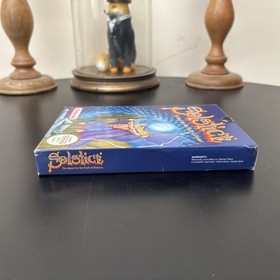 SOLSTICE QUEST FOR STAFF OF DEMNOS NINTENDO NES BOXED COMPLETE GAME UKV PAL VGC!