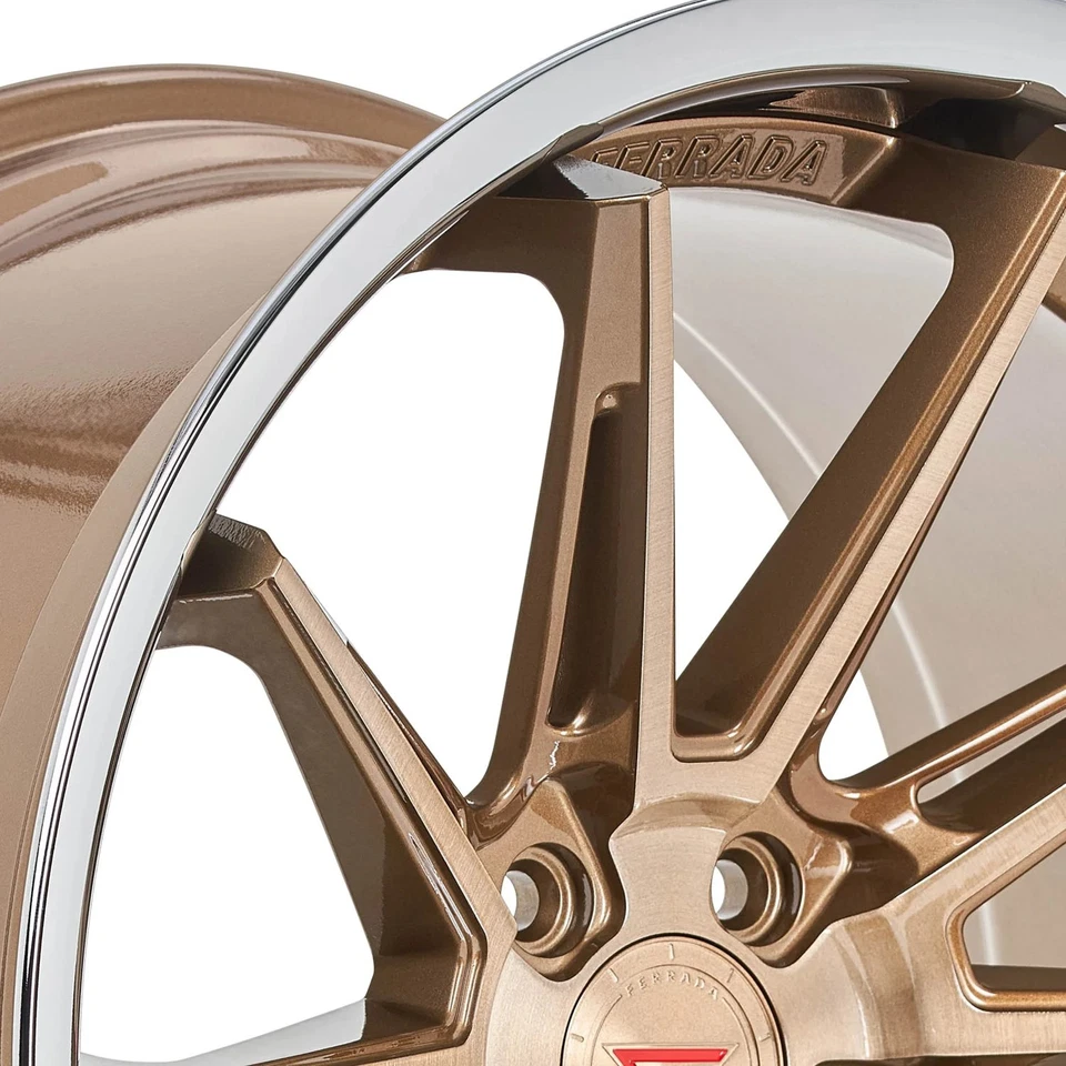 Ferrada CM2 Wheel 22x10.5 (40, 5x120.65, 74.1) Cobre Single Rim Foto 4 de 4