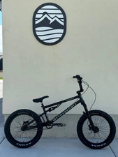 We The People Swampmaster BMX Bike (21.5" Top tube) (Matte Black) 