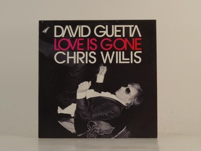 DAVID GUETTA AND CHRIS WILLIS LOVE IS GONE (BLACK) (H1) 2 Track Promo CD Single 