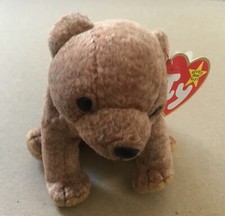 Ty Beanie Baby Teddy - Pecan the bear - 1999 tagged - beanie babies collection