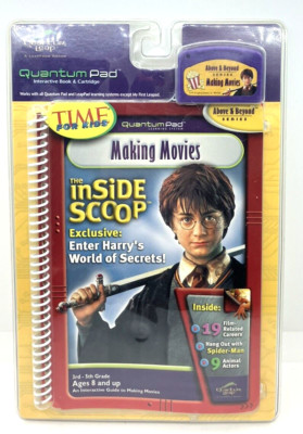 Quantum Pad Above & Beyond Series (Making Movies) Harry Potter Ages 8 & Up