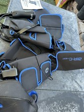 ReAthlete RE-AIRC AIr Compression Leg Massager w/ Heat Black/Blue New Open Box