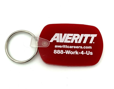 Averitt Express Trucking Logistics Freight Carrier Driver Recruiting Ad Keychain