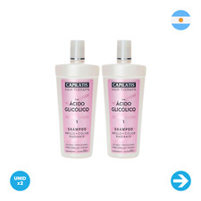 Capilatis - Champú Con Acido Glicolico - 350ml x2 Unidades