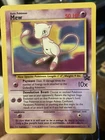 Misprint Factory Ink Error “Belly Button Mew” WOTC Black Star Promo Mint #8