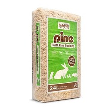 PetsPick Kiln Dried Soft Pine Bedding For Small Pets, 24L
